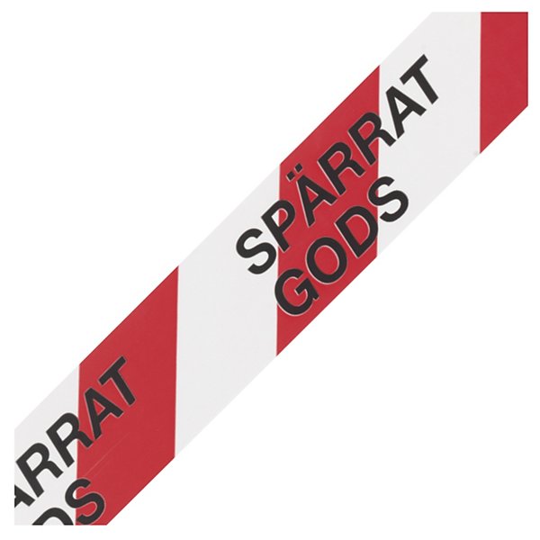 PVC-Varningstejp med standardtryck - 7