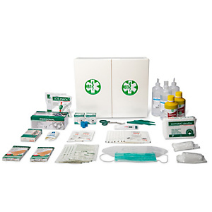 PVS Armadietto di pronto soccorso 102/P - 45x37,5x13 cm - plastica - oltre 3 persone - bianco - PVS PVS Armadietto di pronto soccorso 102/P - 45x37,5x13 cm - plastica - oltre 3 persone - bianco - PVS