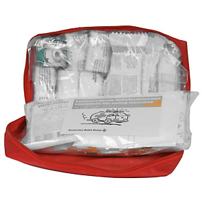 PVS Astuccio di pronto soccorso per auto Soft Bag DIN 13164B - 25x15x7,5 cm - rosso - PVS PVS Astuccio di pronto soccorso per auto Soft Bag DIN 13164B - 25x15x7,5 cm - rosso - PVS