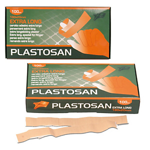 PVS Cerotti Extra Long - 18x2 cm - pelle - PVS - conf. 100 pezzi PVS Cerotti Extra Long - 18x2 cm - pelle - PVS - conf. 100 pezzi