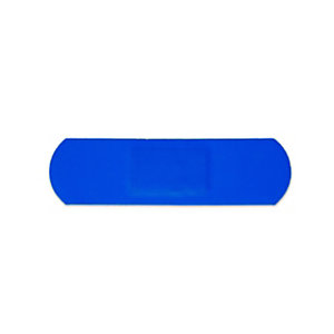PVS Cerotto Plastosan, 2 x 7 cm, Blu (confezione 100 pezzi)