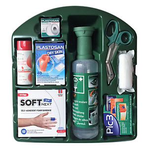 PVS Kit di pronto soccorso K9 - 3 in1 (lavaggio oculare, ustioni, medicazioni) - 34x8x38 cm - verde - PVS PVS Kit di pronto soccorso K9 - 3 in1 (lavaggio oculare, ustioni, medicazioni) - 34x8x38 cm - verde - PVS