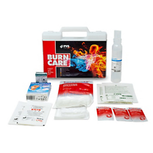 PVS Valigetta con Kit ustioni Basic Burn Care, Polipropilene antiurto, 24 x 19 x 5 cm, Naturale