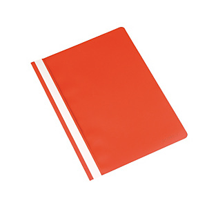 Q CONNECT Dossier fástener, capacidad para 30 hojas, PVC, A4, rojo Q CONNECT Dossier fástener, capacidad para 30 hojas, PVC, A4, rojo