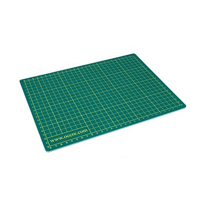 Q CONNECT Plancha de corte A4, 22 x 30 cm, verde