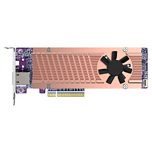 Qnap Card QM2, M.2, PCIe, RJ-45, Perfil bajo, PCIe 4.0, RJ-45, NAS / Storage server QM2-2P410G1T