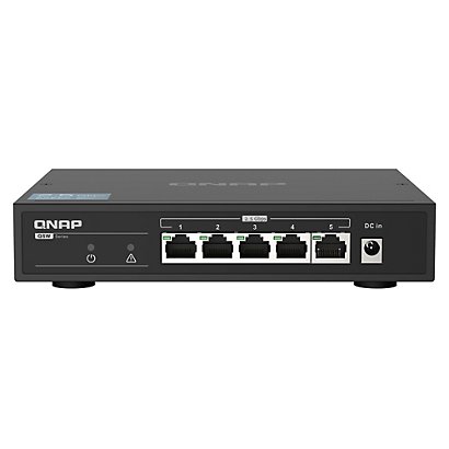 Qnap QSW-1105-5T, No administrado, Gigabit Ethernet (10/100/1000) - 1