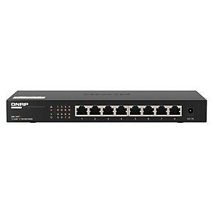 Qnap QSW-1108-8T, No administrado, 2.5G Ethernet (100/1000/2500), Bidireccional completo (Full duplex)