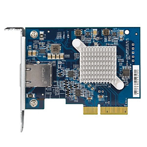 Qnap QXG-10G1T, Interno, Alámbrico, PCI Express, Ethernet, 10000 Mbit/s, Azul