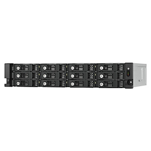 Qnap TL-R1200PES-RP, Carcasa de disco duro/SSD, 2.5/3.5'', SATA, 6 Gbit/s, Hot-swap, Negro, Gris Qnap TL-R1200PES-RP, Carcasa de disco duro/SSD, 2.5/3.5'', SATA, 6 Gbit/s, Hot-swap, Negro, Gris