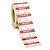 Quality control labels, reject, 51x25mm, roll of 1000 - 2