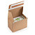 Quick Pack returnable postal boxes, 200x165x140mm, pack of 10 - 3