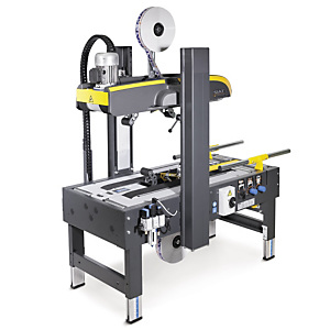 Máquina precintadora de cajas multiformato Máquina precintadora de cajas multiformato