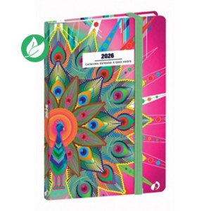 Quo Vadis Agenda semainier Affaires Catalina Estrada - 16 x 24 cm - Paon - Décembre 2025 à Décembre 2026 Quo Vadis Agenda semainier Affaires Catalina Estrada - 16 x 24 cm - Paon - Décembre 2025 à Décembre 2026