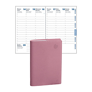 Quo Vadis Agenda semainier Affaires Equology - 10 x 15 cm - Rose - Décembre 2024 à Décembre 2025 Quo Vadis Agenda semainier Affaires Equology - 10 x 15 cm - Rose - Décembre 2024 à Décembre 2025