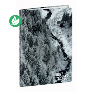 Quo Vadis Agenda semainier Affaires Respire - 10 x 15 cm - Neige - Décembre 2025 à Décembre 2026 Quo Vadis Agenda semainier Affaires Respire - 10 x 15 cm - Neige - Décembre 2025 à Décembre 2026