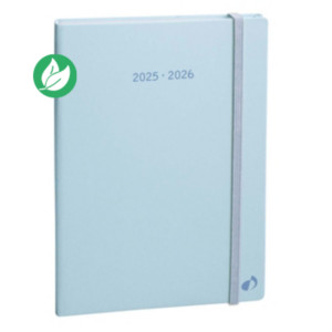 Quo Vadis Agenda semainier Plan Week Ministre - 16 x 24 cm - Bleu pastel - Septembre 2025 à Décembre 2026 Quo Vadis Agenda semainier Plan Week Ministre - 16 x 24 cm - Bleu pastel - Septembre 2025 à Décembre 2026