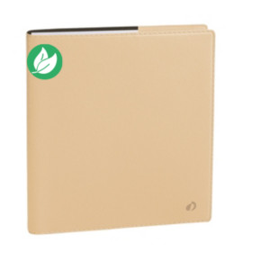 Quo Vadis Agenda semainier Toscana  Exécutif - 16 x 16 cm - Beige - 2026 Quo Vadis Agenda semainier Toscana  Exécutif - 16 x 16 cm - Beige - 2026