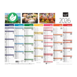 Quo Vadis Calendrier mural annuel Fantaisie Tradition - 27 x 21 cm - 2026 Quo Vadis Calendrier mural annuel Fantaisie Tradition - 27 x 21 cm - 2026