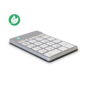 R-Go Tools Numpad Break Pavé numérique ergonomique déporté - Sans fil Bluetooth - Blanc R-Go Tools Numpad Break Pavé numérique ergonomique déporté - Sans fil Bluetooth - Blanc