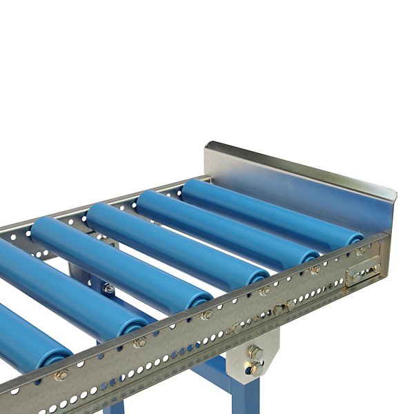 Rail courbé avec rouleaux en plastique 60 cm - 5