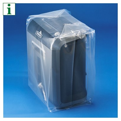 RAJA 150 micron gusseted polythene bags, 600x1200mm, pack of 60 - 1