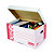 RAJA 25 boîtes archives dos 10 cm + 10 caisses archives Premium couleurs assorties - 4