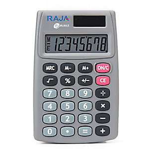 RAJA 510 Calculatrice de poche 8 chiffres