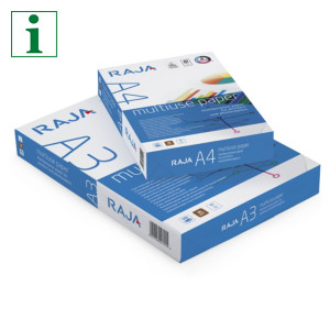 RAJA A4 & A3 multi-purpose copier paper