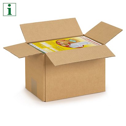 RAJA A5 single wall cardboard boxes