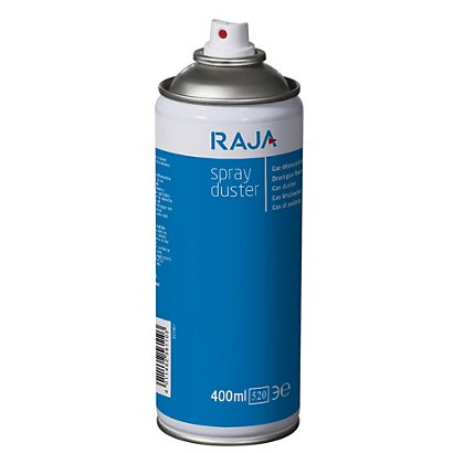 RAJA Aria compressa rimuovi polvere, Infiammabile - HFC Free, Bomboletta da 400 ml