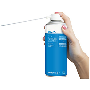 RAJA Aria compressa rimuovi polvere, Non infiammabile, Bomboletta da 200 ml RAJA Aria compressa rimuovi polvere, Non infiammabile, Bomboletta da 200 ml