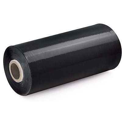 RAJA black blown machine stretch film rolls - 1