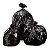 RAJA black refuse sacks, 30 litre, 650 x 500mm, 40 micron, pack of 200 - 1