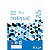 RAJA Bloc notes agrafé A5 14,8 x 21 cm - 70g - Petits carreaux 5x5 - 200 feuilles - 1