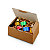 RAJA Boîte d'expédition brune en carton simple cannelure - L.25 x l.15 x H.10 cm - Lot de 50 - 1