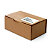 RAJA Boîte d'expédition brune en carton simple cannelure - L.25 x l.15 x H.10 cm - Lot de 50 - 3