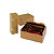 RAJA Boîte d'expédition brune en carton simple cannelure - L.int. 35 x l.22 x H.13 cm - Lot de 50 - 1