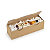 RAJA Boîte d'expédition en carton simple cannelure brun -  33 x 25 x 8 cm - Lot de 50 - 1