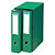 RAJA Box de 2 archivadores de palanca, A4, Lomo 75 mm, Capacidad 500 hojas, Cartón resistente recubierto de papel impreso, Verde - 1