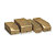 RAJA brown cardboard storage bins, 378x145x107mm, pack of 50 - 2