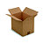 RAJA Caisse américaine carton simple cannelure - L.31 x l.22 x H.25 cm - Kraft brun - Lot de 25 - 1