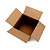 RAJA Caisse américaine carton simple cannelure - L.35 x l.35 x H.35 cm - Kraft brun - Lot de 25 - 2