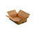 RAJA Caisse américaine carton simple cannelure - L.60 x l.40 x H.20 cm - Kraft brun - Lot de 20 - 2