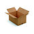 RAJA Caisse américaine carton simple cannelure - L.60 x l.40 x H.30 cm - Kraft brun - Lot de 20 - 1