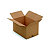 RAJA Caisse américaine carton simple cannelure - L.int. 54 x l.36 x h.32 cm - Kraft brun - Lot de 20 - 1