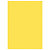 RAJA Sous-chemises 60g recyclées - 22 x 31 cm - Pastel Jaune - Lot de 250 - 1