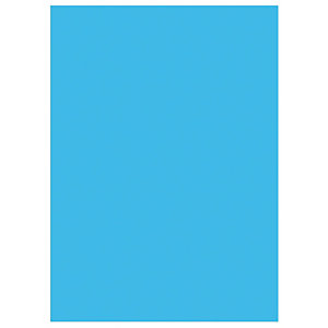 RAJA Chemises dossiers 220g recyclées - 24 x 32 cm - Pastel Bleu Foncé - Lot de 100
