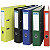 RAJA Color Archivador de palanca, Folio, Lomo 80 mm, Capacidad 520 hojas, Cartón recubierto de polipropileno, Colores surtidos - 1