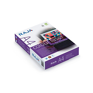 RAJA Colour Laser Carta per fotocopie A4 per Fotocopiatrici, Stampanti Laser e Inkjet, 100 g/m², Bianco RAJA Colour Laser Carta per fotocopie A4 per Fotocopiatrici, Stampanti Laser e Inkjet, 100 g/m², Bianco
